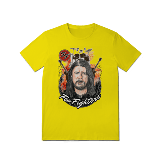 Nome do produto T-Shirt Quality Foo Fighters Burning