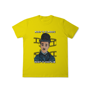 Nome do produto T-Shirt Classic – Keep It Classic, Keep It Chaplin