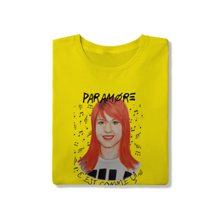 Nome do produto T-Shirt Quality Paramore – C’est Comme Ça Edition