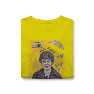Nome do produto T-Shirt Classic - Amelia Earhart