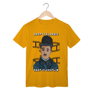 Nome do produto T-Shirt Classic – Keep It Classic, Keep It Chaplin