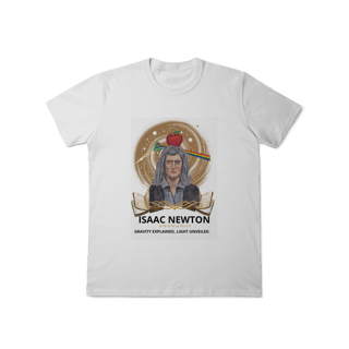 Nome do produto T-Shirt Classic - Isaac Nrewton