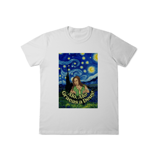 Nome do produto T-Shirt Classic - Alô, Alô! Graças a Deus!