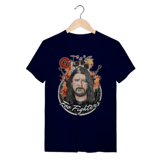 Nome do produto T-Shirt Quality Foo Fighters Burning