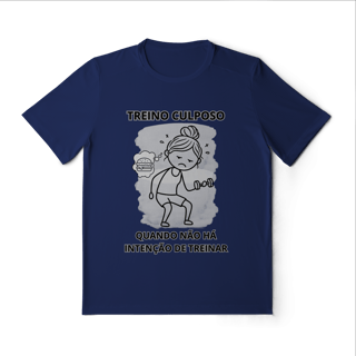 Nome do produto Camiseta Sport Dry UV – “Treino Culposo”