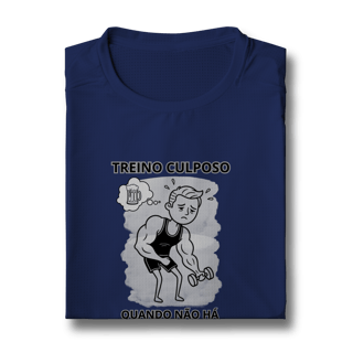 Nome do produto Camiseta Sport Dry UV – “Treino Culposo Masculino”