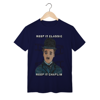 Nome do produto T-Shirt Classic – Keep It Classic, Keep It Chaplin