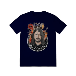 Nome do produto T-Shirt Quality Foo Fighters Burning