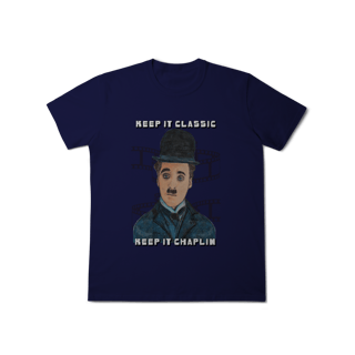 Nome do produto T-Shirt Classic – Keep It Classic, Keep It Chaplin