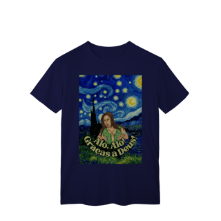 Nome do produto T-Shirt Classic - Alô, Alô! Graças a Deus!