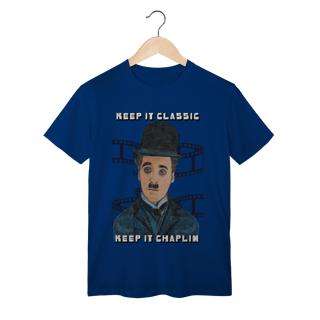 Nome do produto T-Shirt Classic – Keep It Classic, Keep It Chaplin