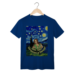 Nome do produto T-Shirt Classic - Alô, Alô! Graças a Deus!