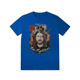 Nome do produto T-Shirt Quality Foo Fighters Burning