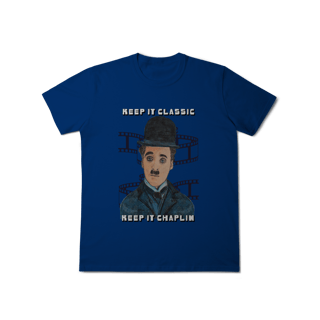 Nome do produto T-Shirt Classic – Keep It Classic, Keep It Chaplin