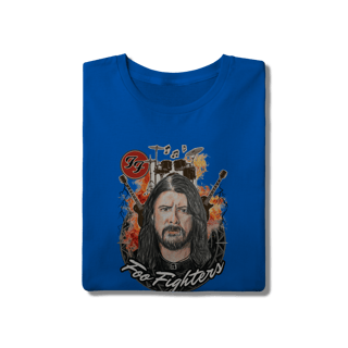 Nome do produto T-Shirt Quality Foo Fighters Burning