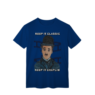 Nome do produto T-Shirt Classic – Keep It Classic, Keep It Chaplin