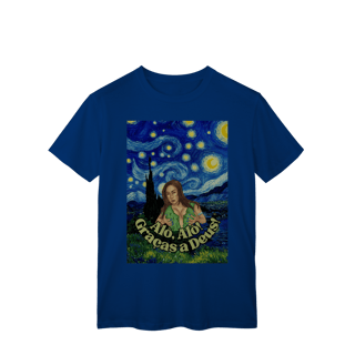 Nome do produto T-Shirt Classic - Alô, Alô! Graças a Deus!