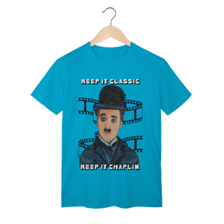 Nome do produto T-Shirt Classic – Keep It Classic, Keep It Chaplin