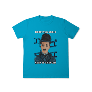 Nome do produto T-Shirt Classic – Keep It Classic, Keep It Chaplin