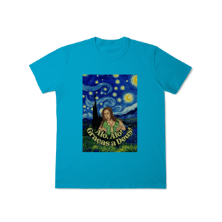 Nome do produto T-Shirt Classic - Alô, Alô! Graças a Deus!