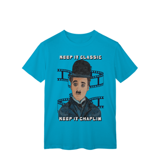Nome do produto T-Shirt Classic – Keep It Classic, Keep It Chaplin