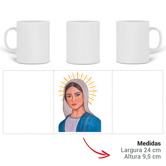 Caneca Maria – Eis Aqui a Tua Mãe