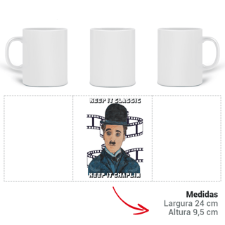 Caneca – Keep It Classic, Keep It Chaplin
