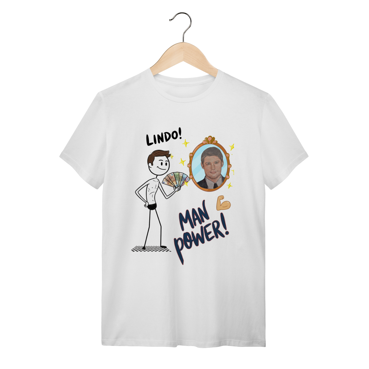 Nome do produto: T-Shirt Quality - Man Power