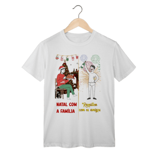 T-Shirt Classic - Natal vs. Reveillon (masculina)