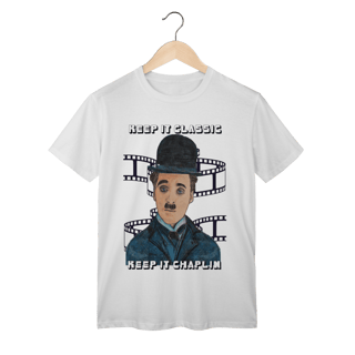 Nome do produto T-Shirt Classic – Keep It Classic, Keep It Chaplin