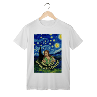 Nome do produto T-Shirt Classic - Alô, Alô! Graças a Deus!
