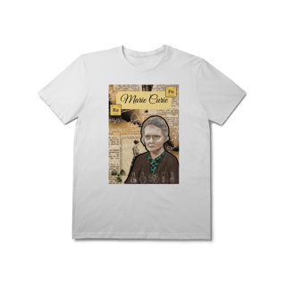 Nome do produto T-Shirt Prime - Marie Curie