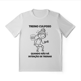Nome do produto Camiseta Sport Dry UV – “Treino Culposo”