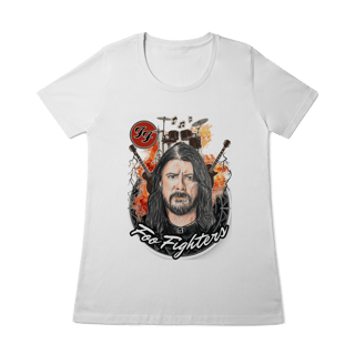 Nome do produto Baby Long Quality - Foo Fighters Burning