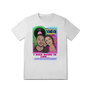 Nome do produto T-Shirt Quality – Retro Vibes 90’s