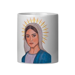 Nome do produto Caneca Maria – Eis Aqui a Tua Mãe