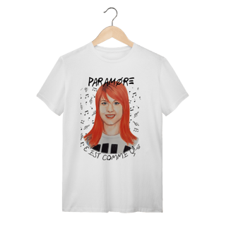 Nome do produto T-Shirt Quality Paramore – C’est Comme Ça Edition