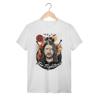Nome do produto T-Shirt Quality Foo Fighters Burning