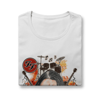 Nome do produto Baby Long Quality - Foo Fighters Burning