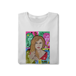 Nome do produto T-Shirt Quality - Swift Pop Collage