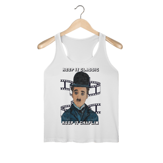 Nome do produto Regata Feminina Sport Dry UV – Keep It Classic, Keep It Chaplin