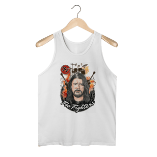 Nome do produto Regata Masculina Quality - Foo Fighters Burning