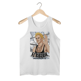 Nome do produto Regata Masculina Quality - Rebel: Breaking Rules