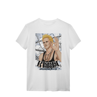 Nome do produto T-Shirt Classic - Rebel: Breaking Rules”