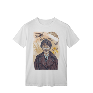 Nome do produto T-Shirt Classic - Amelia Earhart