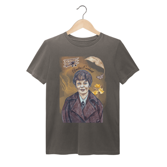 T-Shirt Estonada - Amelia Earhart