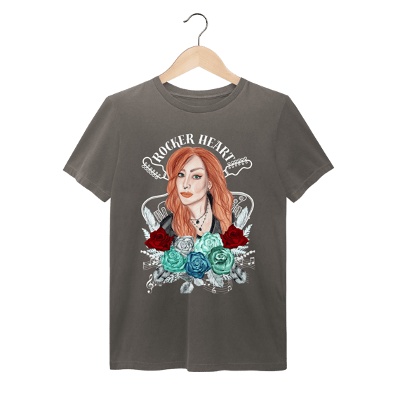 T-Shirt Estonada - Rocker Heart