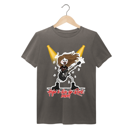 T-Shirt Estonada - Hoje é Dia de Rock, Bebê!
