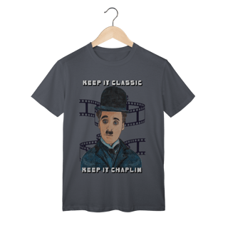 Nome do produto T-Shirt Classic – Keep It Classic, Keep It Chaplin
