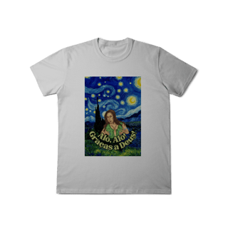 Nome do produto T-Shirt Classic - Alô, Alô! Graças a Deus!